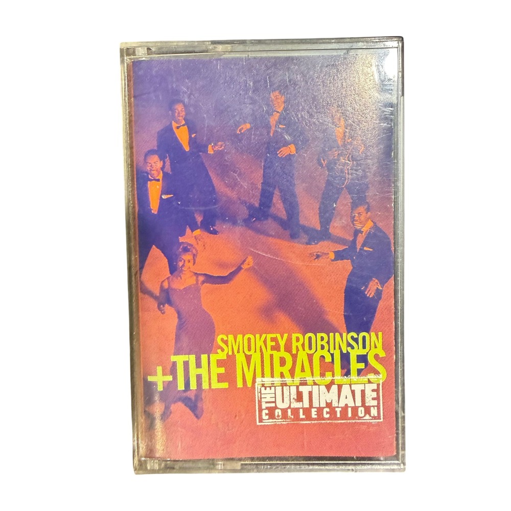 Smokey Robinson & The Miracles The Ultimate Collection Cassette Tape 1998 Motown